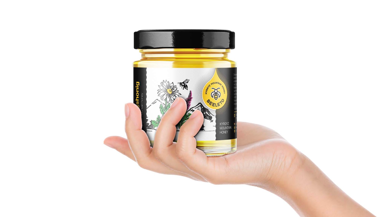 歐洲honey優(yōu)質天然蜂蜜包裝設計