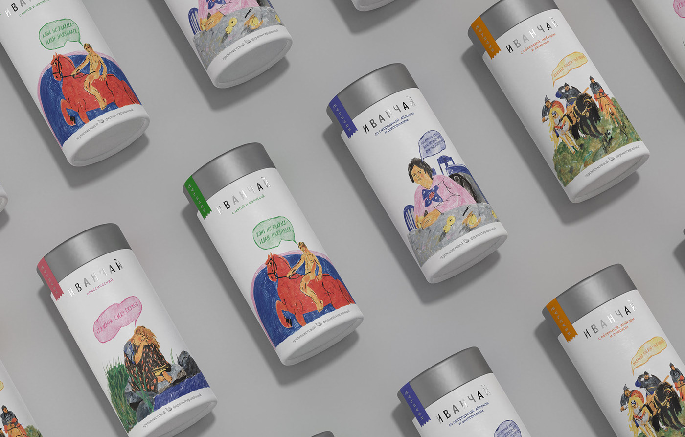 IVANTEA （俄羅斯伊凡100%有機(jī)茶包裝設(shè)計(jì)）