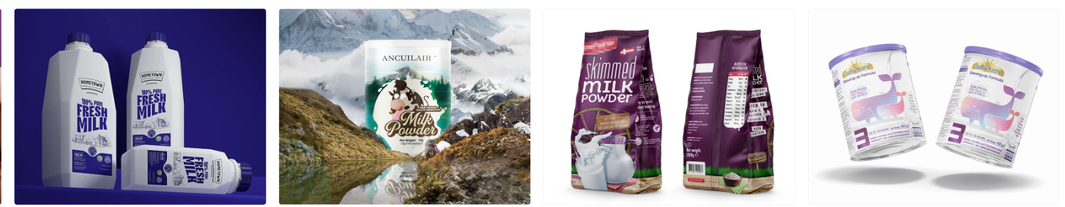 行業(yè)奶粉包裝設(shè)計呈現(xiàn)學(xué)習(xí)