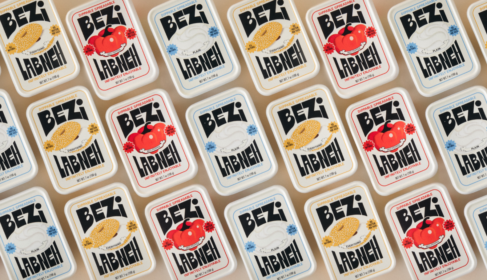 設(shè)計(jì)欣賞:Red Antler設(shè)計(jì)的Bezi酸奶包裝設(shè)計(jì)